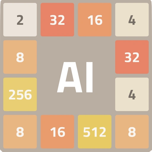 AI Simulator: 2048 Icon