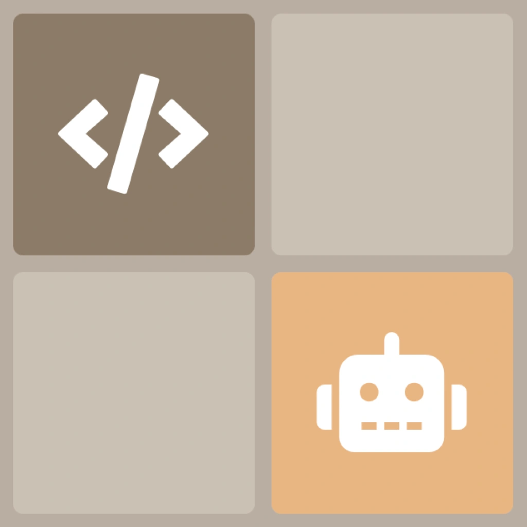 AI Simulator: Robot Icon